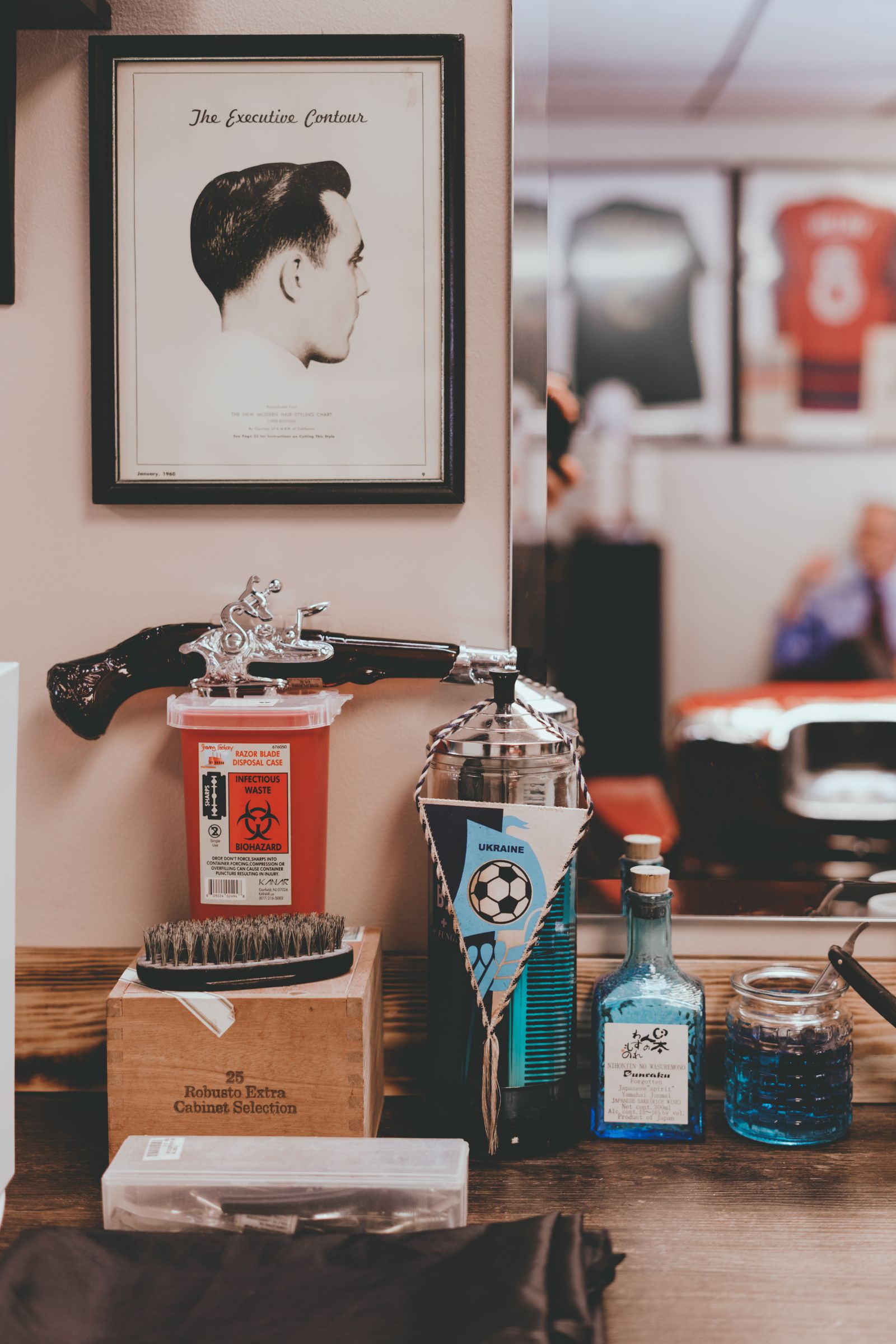 Wnętrze i praca BRZYTWA Barber Club — zdjęcie 3